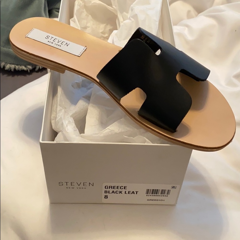 Black sandals